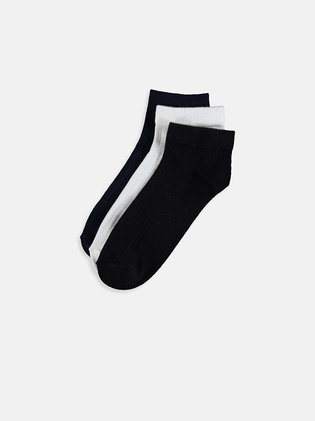 Karışık Renk İpliği Boyalı Patik Çorap