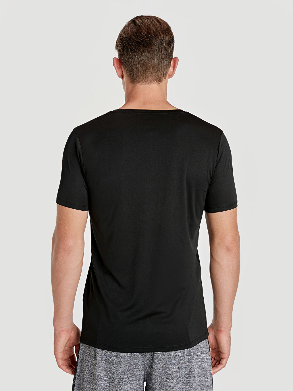 Yeni Siyah Spor Tişört-1