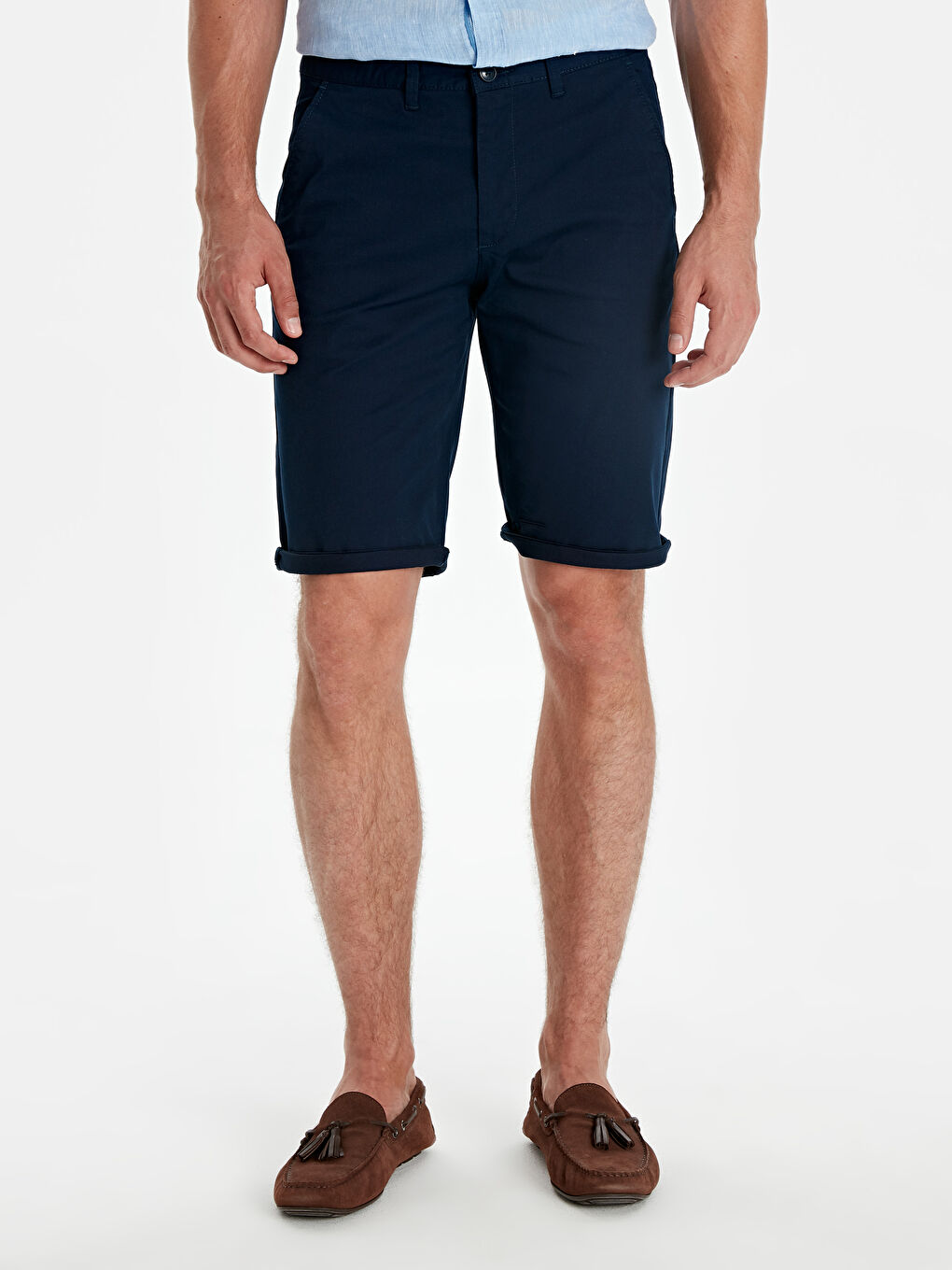 Koyu Lacivert Şort-1