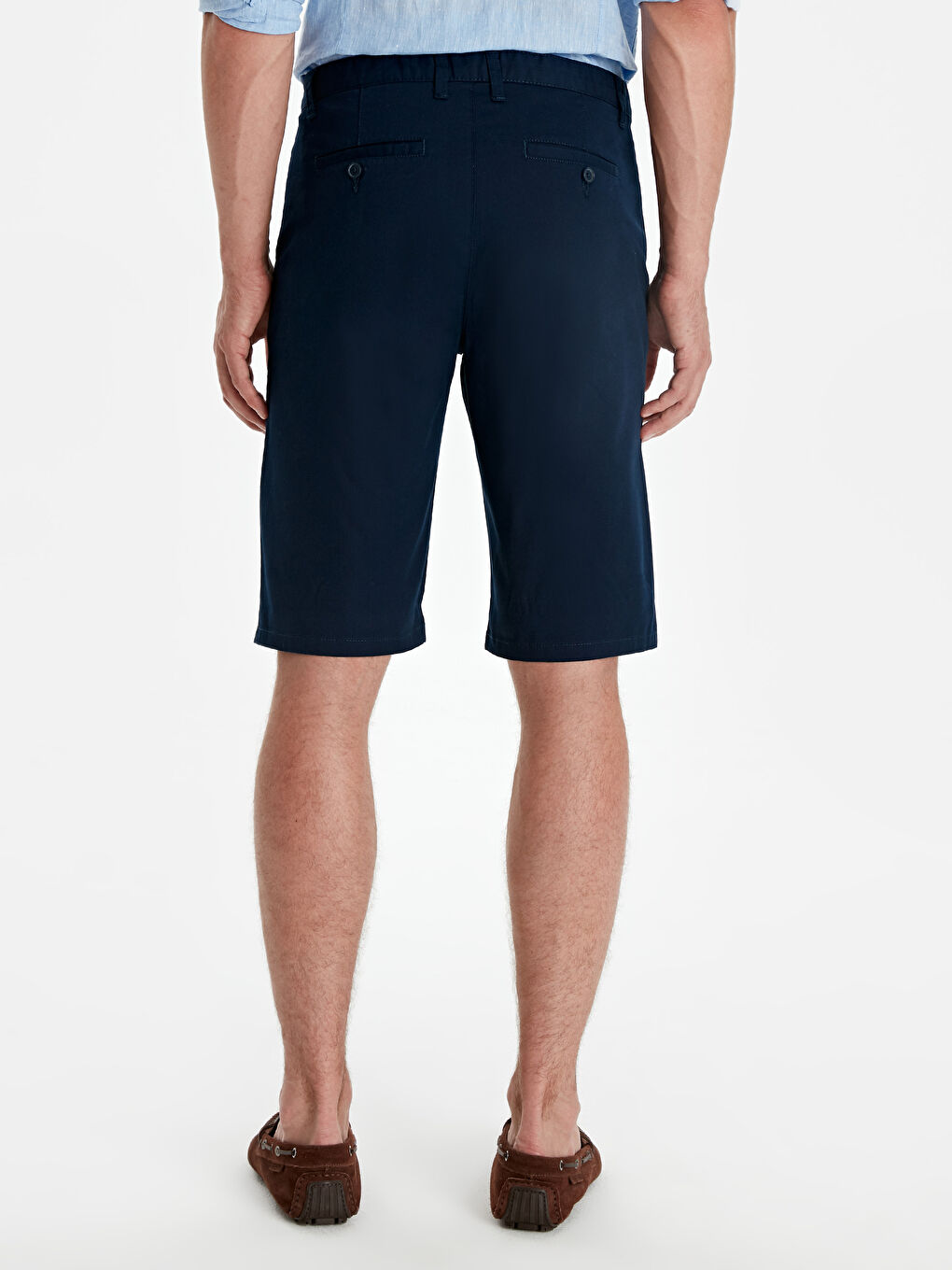 Koyu Lacivert Şort-2