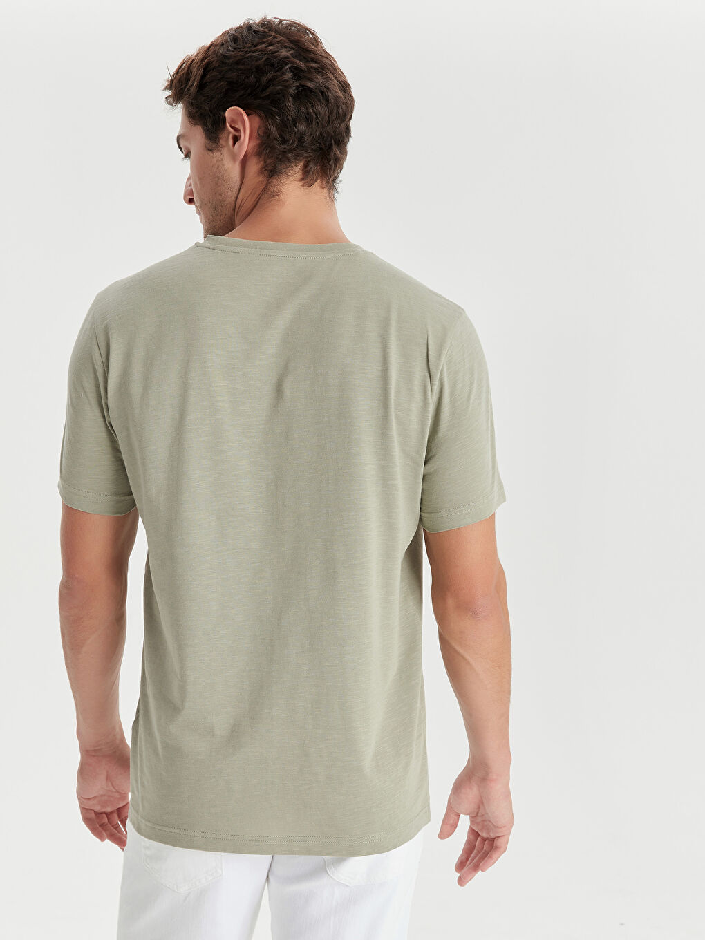 T-shirt KAKI Homme-2