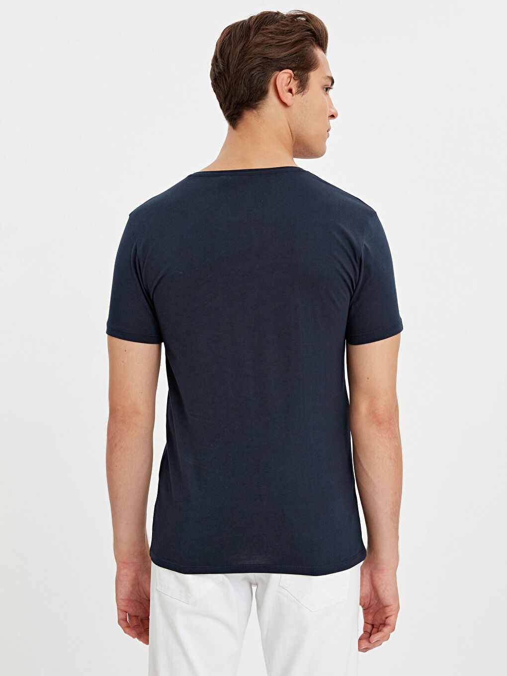 Koyu Lacivert Tişört-2