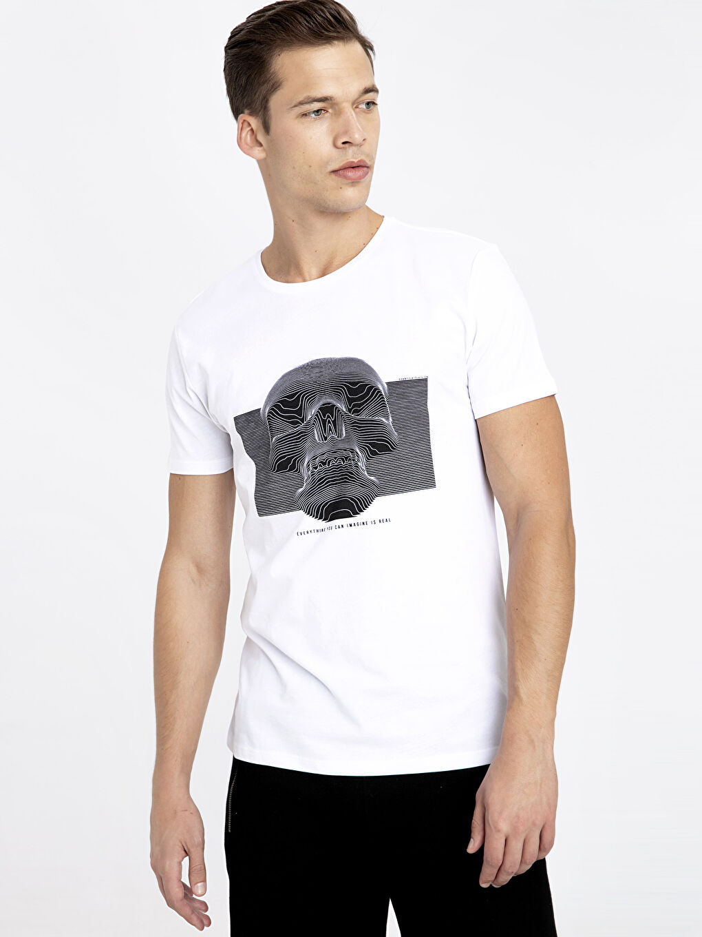 Чоловік БІЛИЙ Футболка