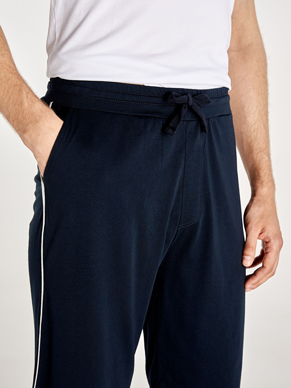 K.Lacivert Pijama Alt-3