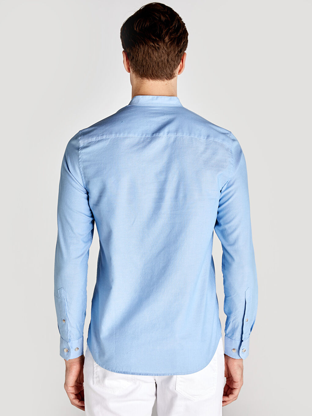 Mavi Slim Fit Uzun Kollu Oxford Erkek Gömlek-1