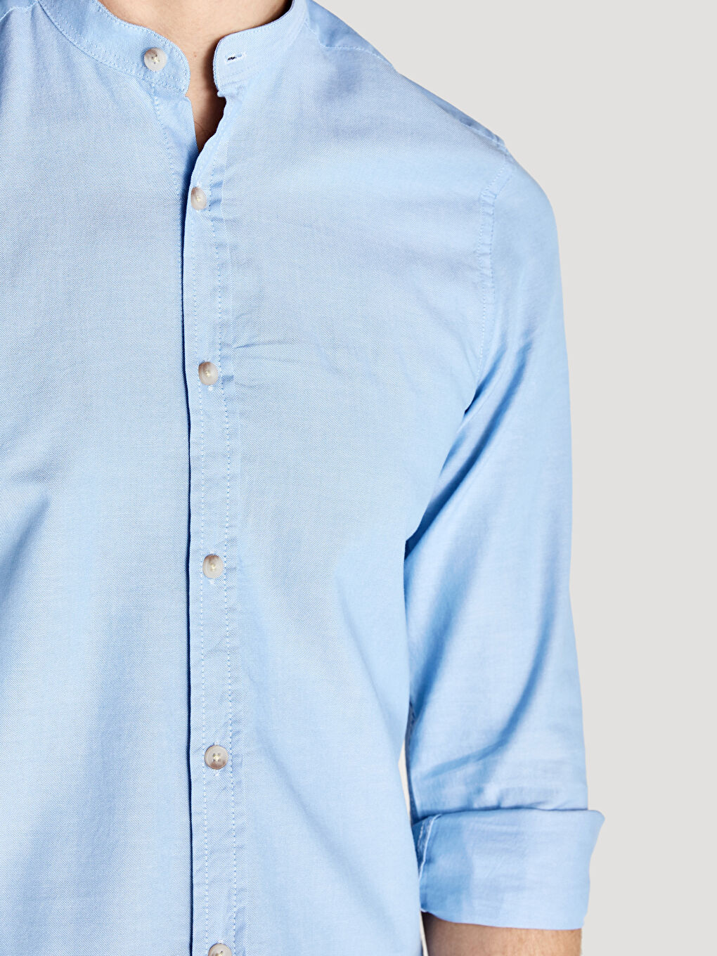 Mavi Slim Fit Uzun Kollu Oxford Erkek Gömlek-2