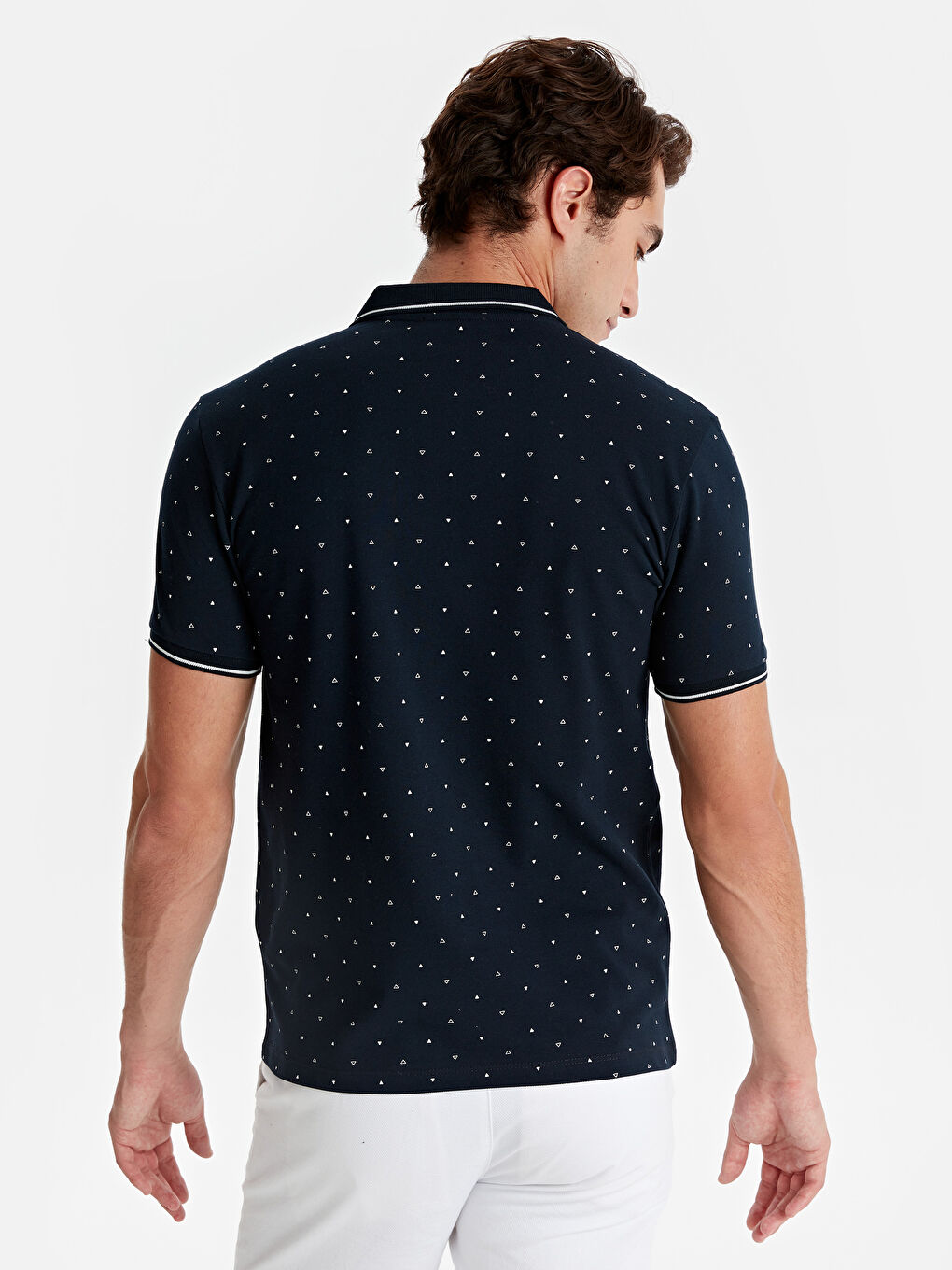 Lacivert Lacıvert Tişört-1