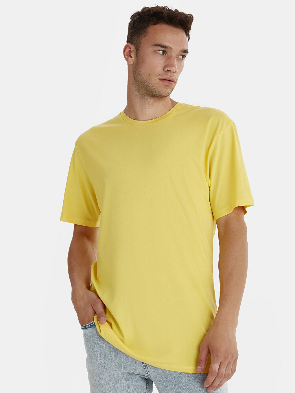 T-shirt JAUNE Homme