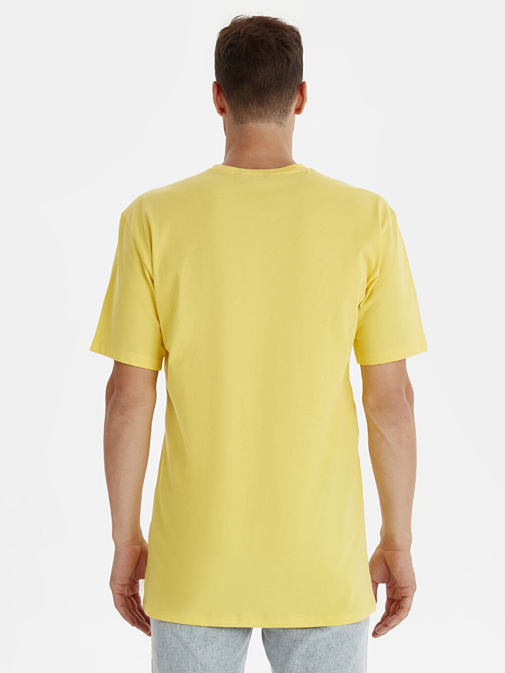 T-shirt JAUNE Homme-1