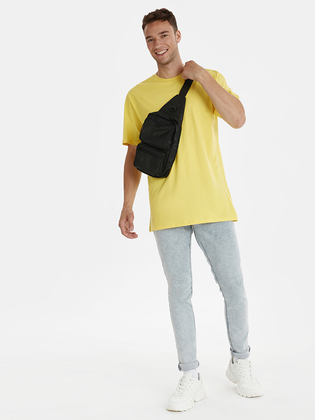 T-shirt JAUNE Homme-2