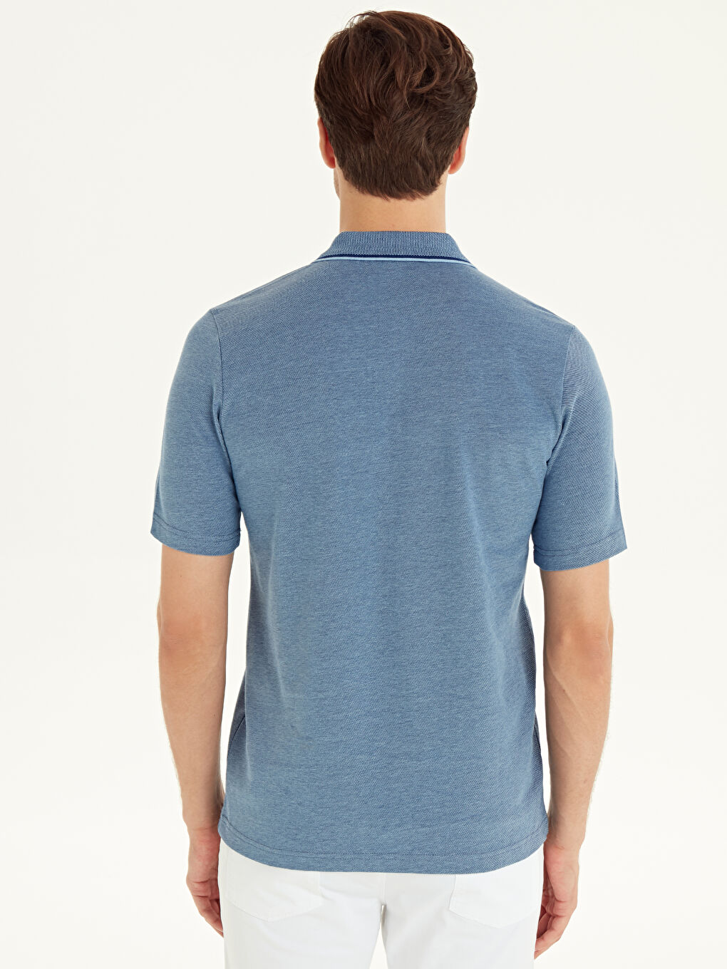 Mavi Saks Mavı Tişört-2