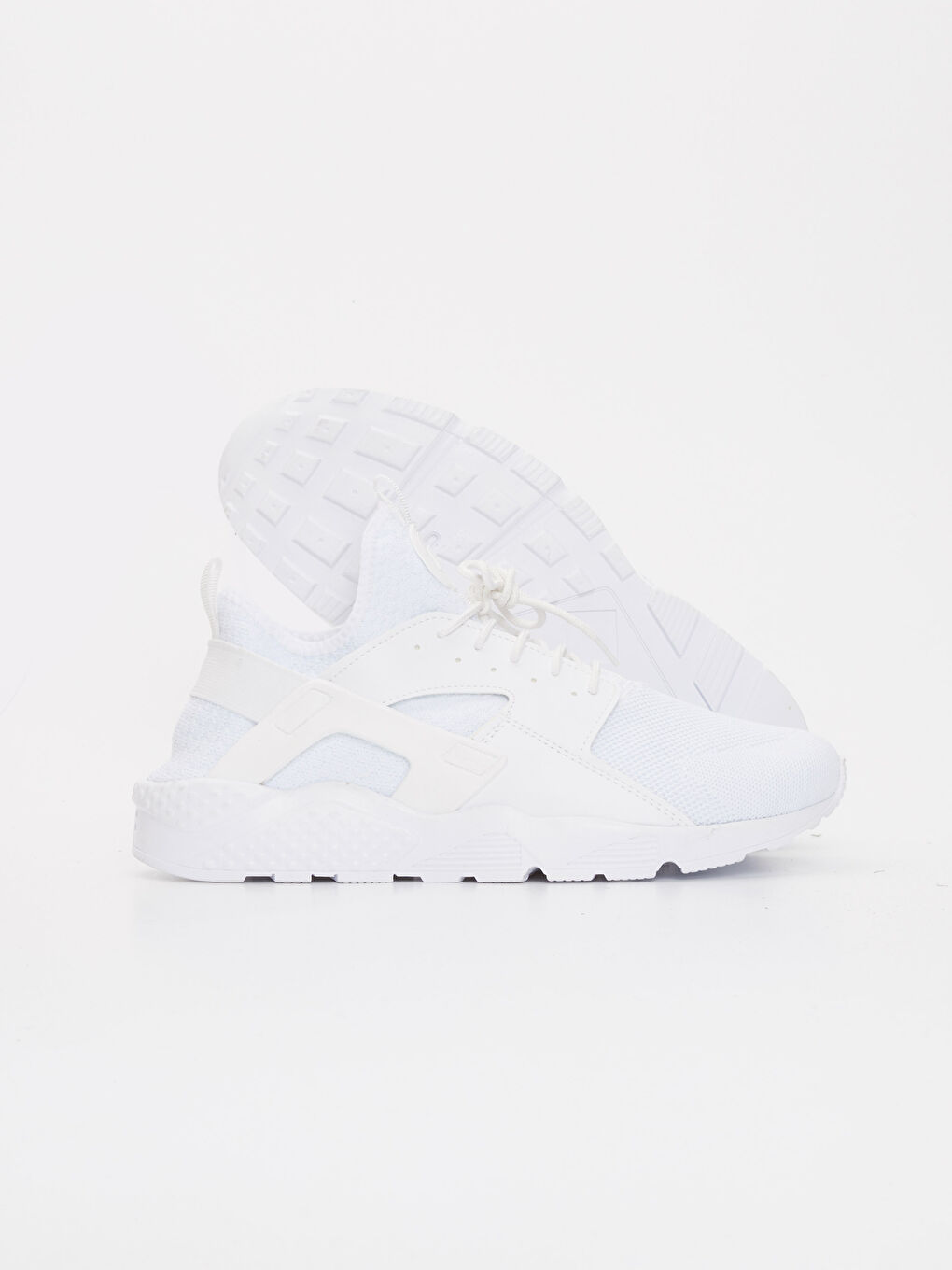 Beyaz Erkek Bağcıklı Spor Ayakkabı-3