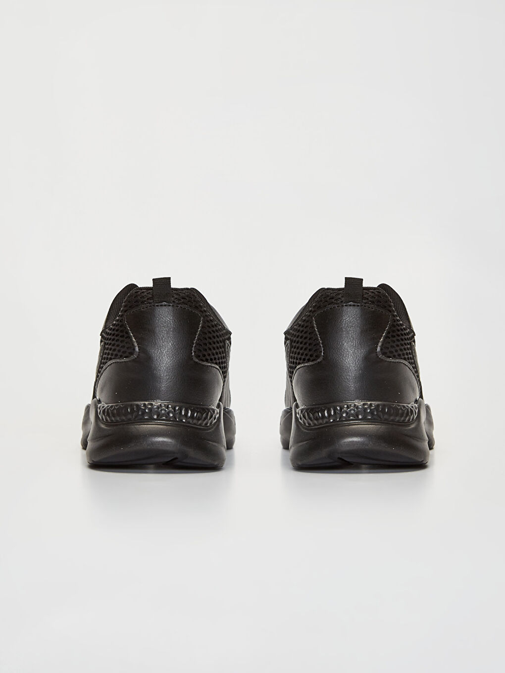 Siyah Erkek Bağcıklı Spor Ayakkabı-3