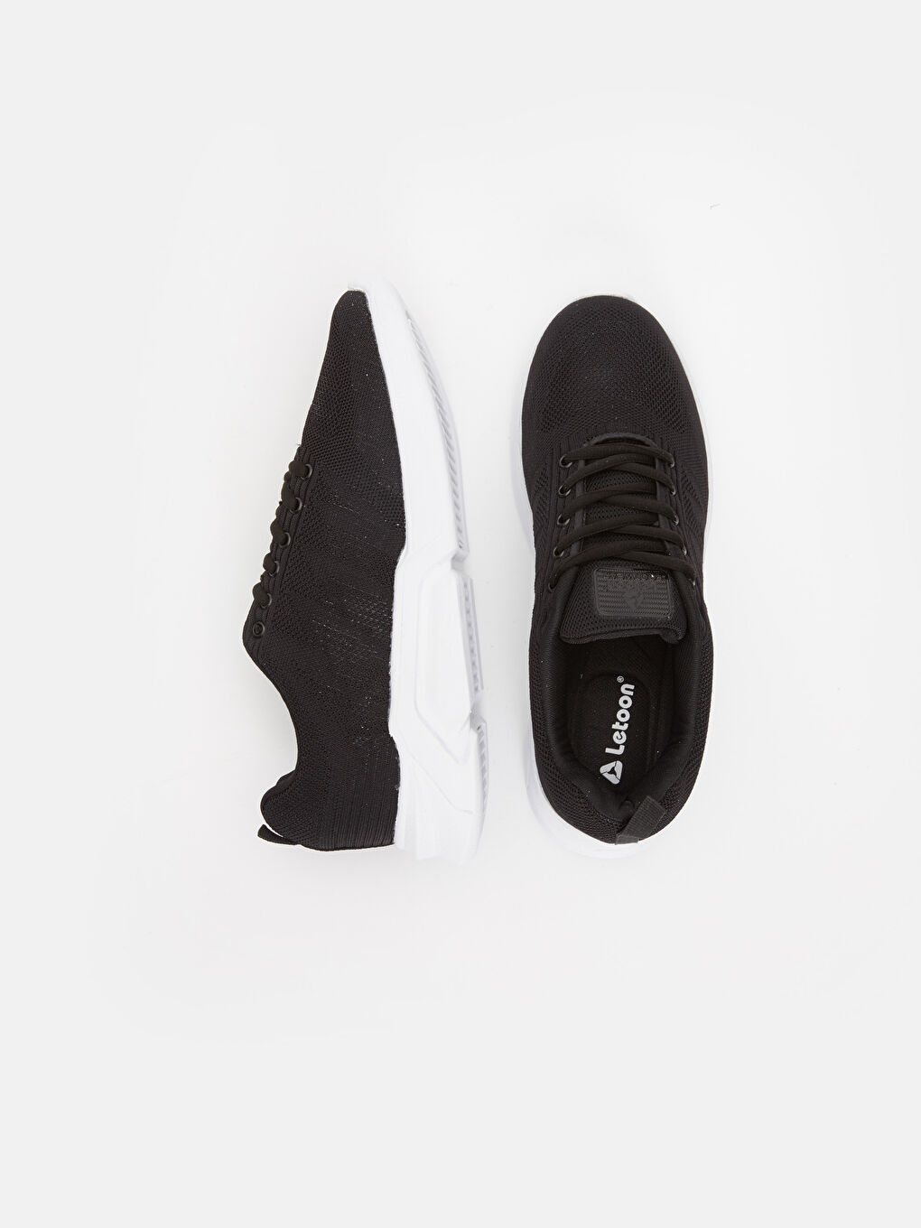 Siyah Erkek Bağcıklı Spor Ayakkabı-2