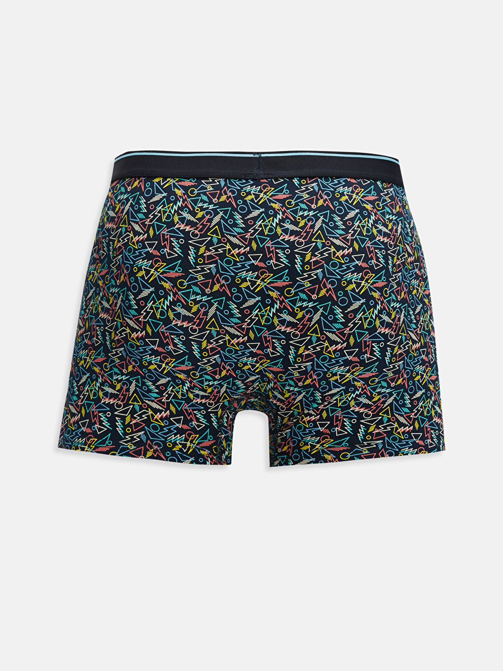 Lacivert Baskılı Boxer-1