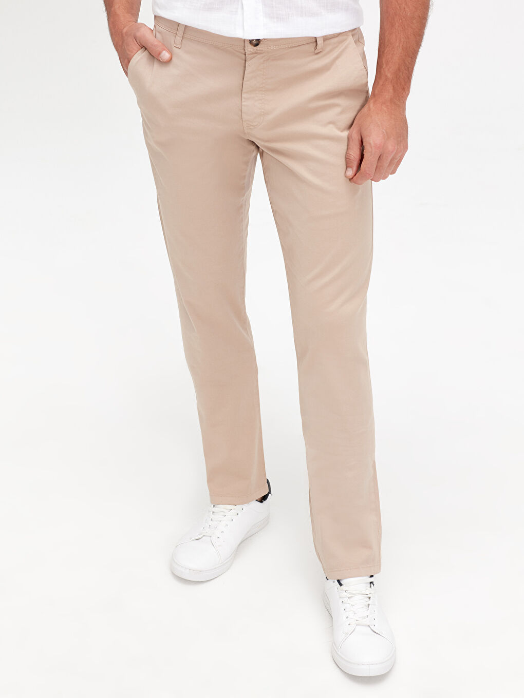 Bej Chino Pantolon-2