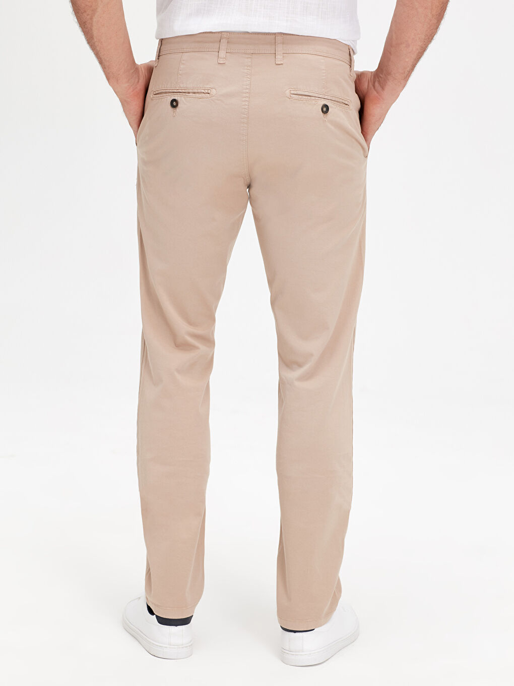 Bej Chino Pantolon-3