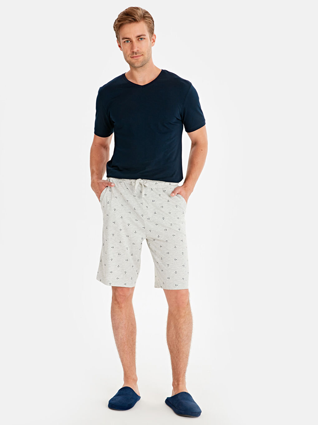 Man GREY Pyjama Bottoms