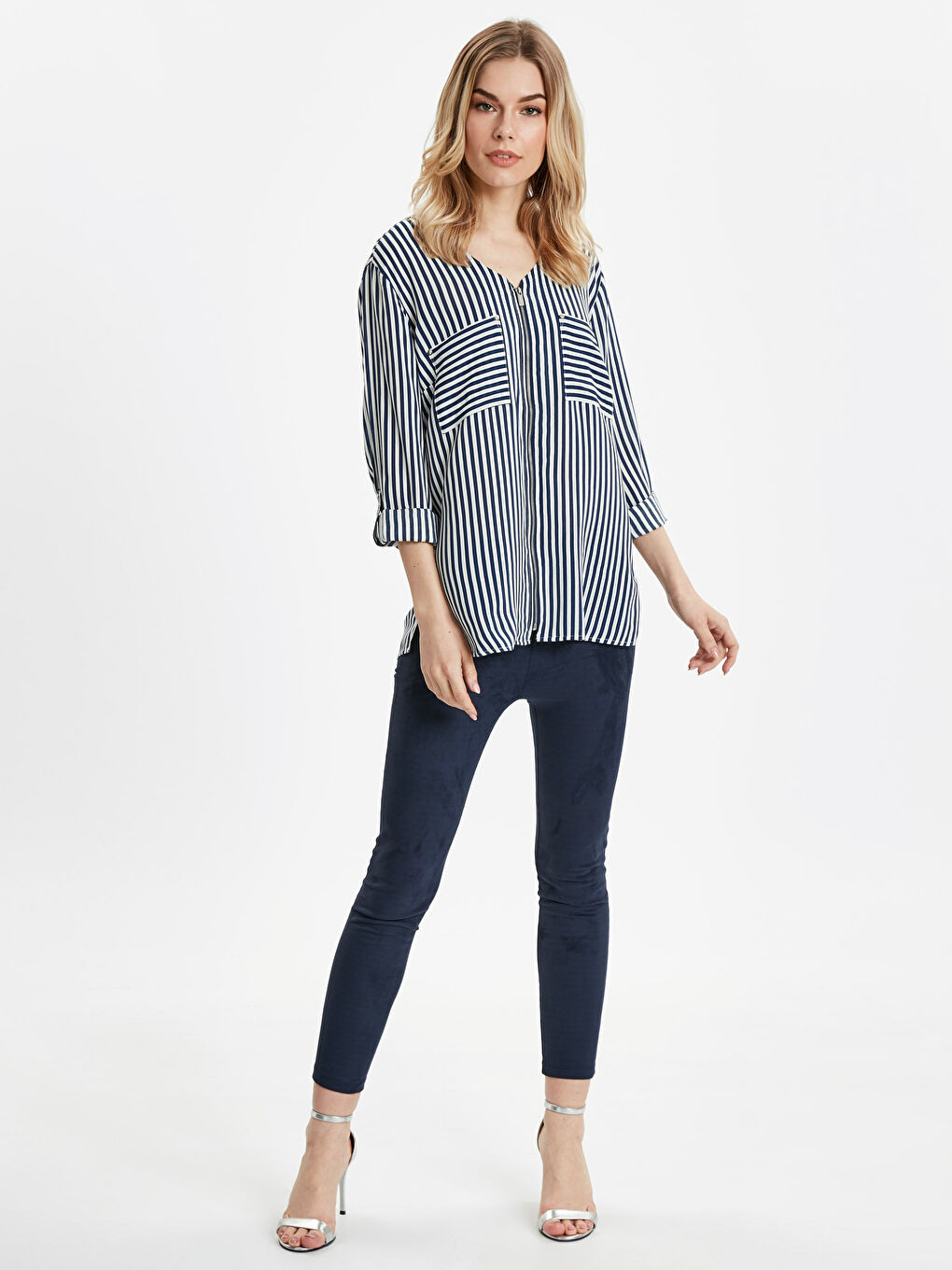 Striped Women's Shirt-2