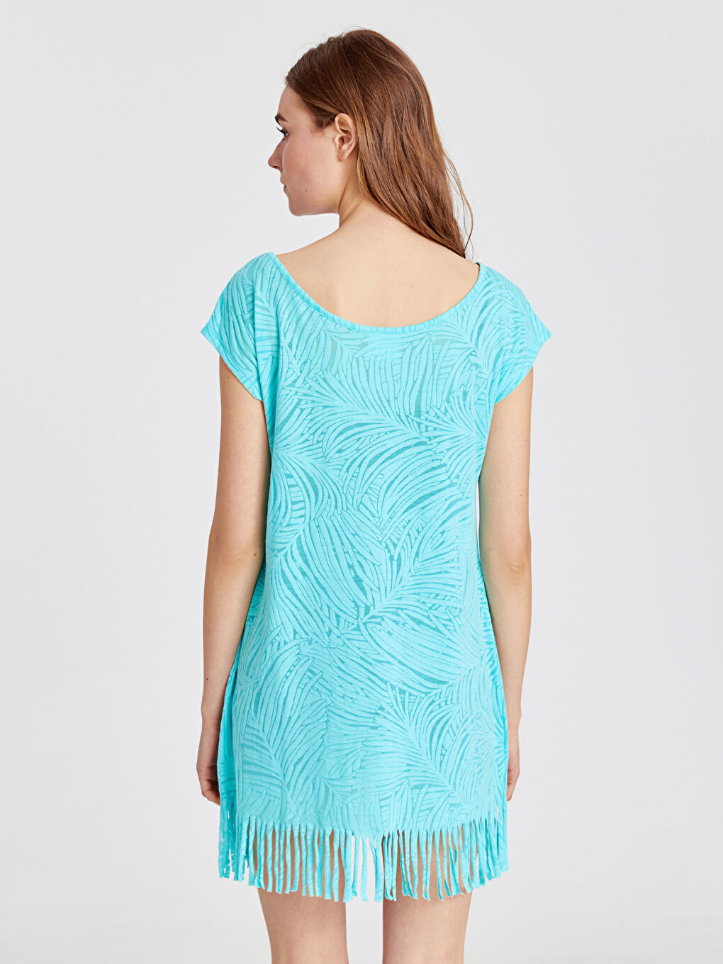 Robe de Plage TURQUOISE Femme-2