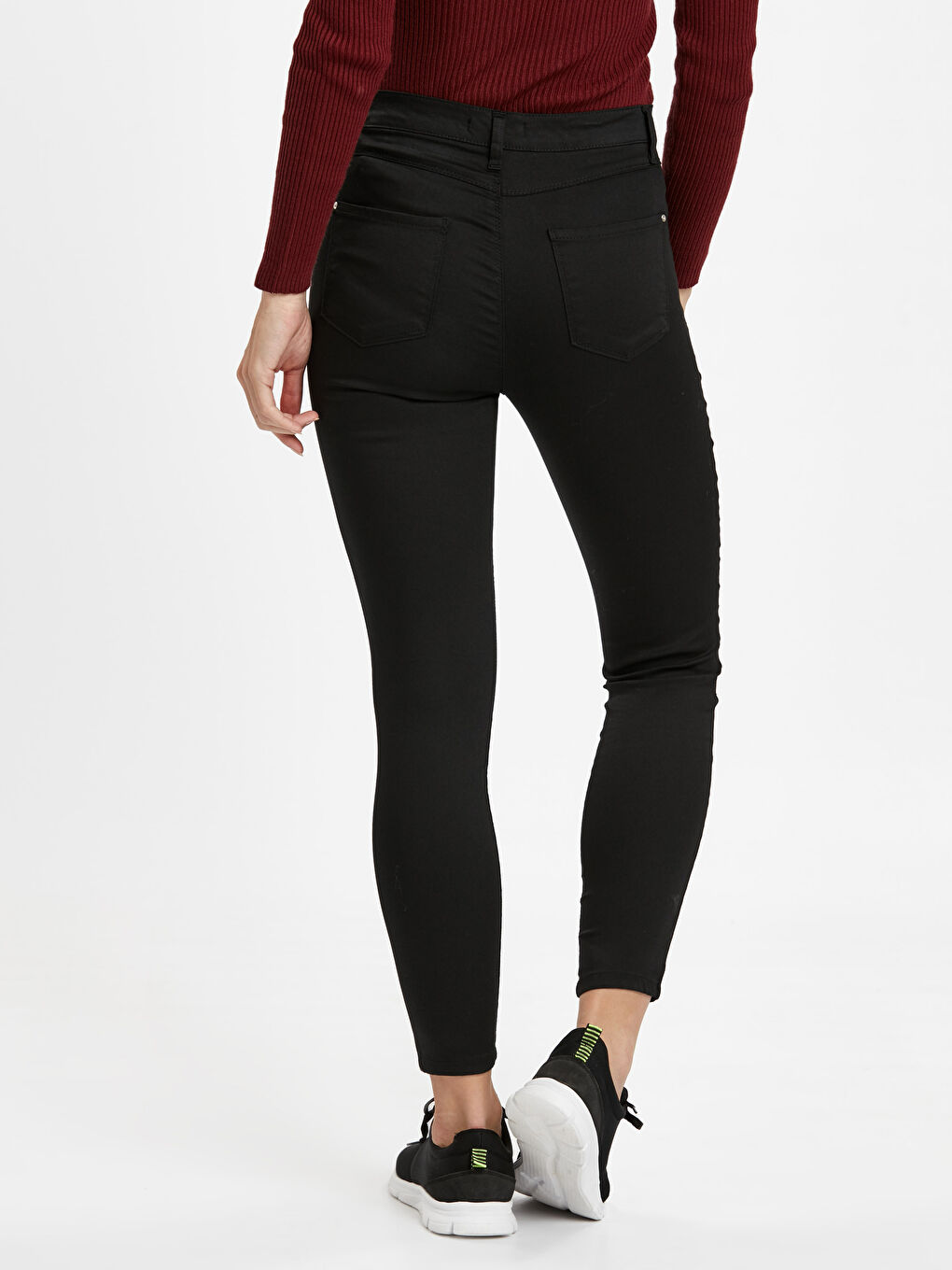 Siyah Mercury Skinny Fit Kadın Jean Pantolon-2