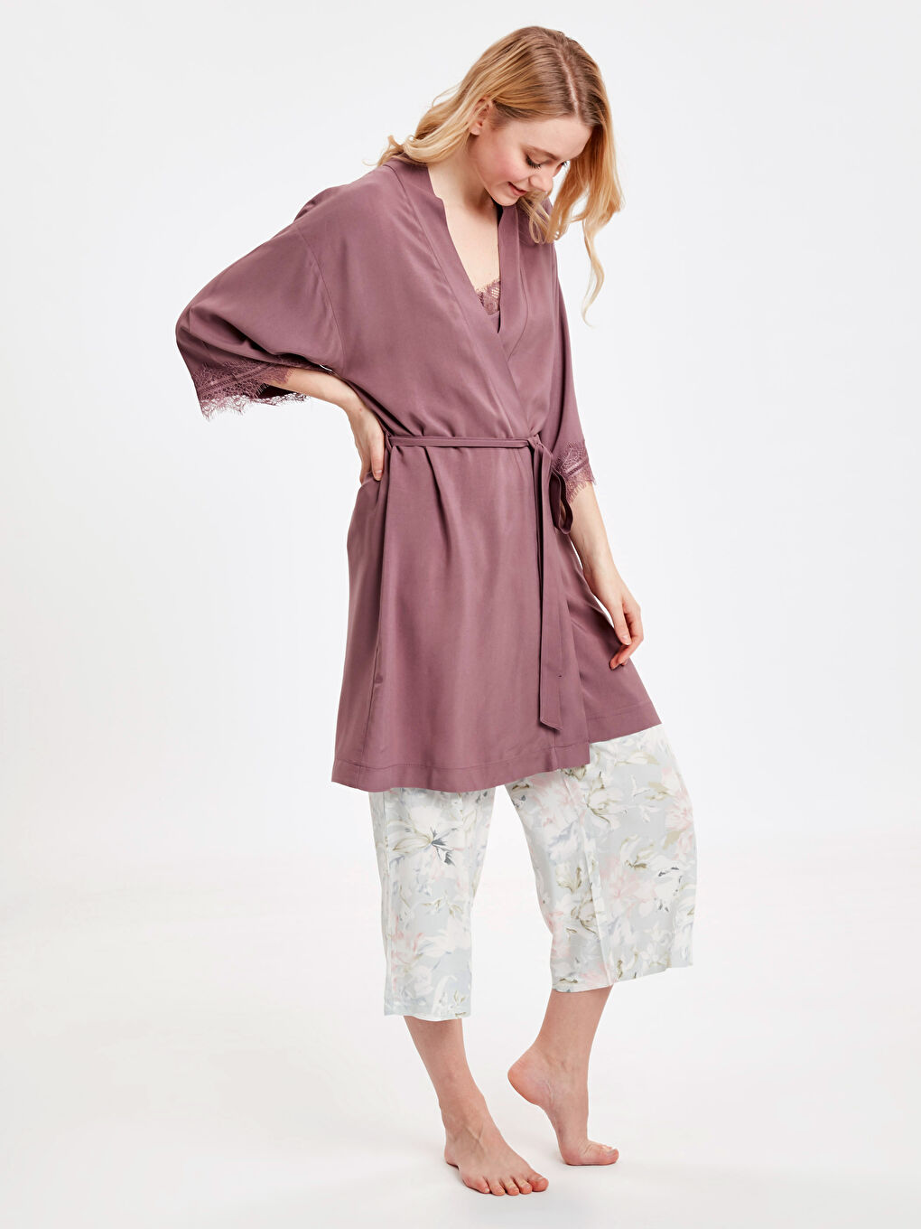 Robe de chambre VIOLET Femme-2
