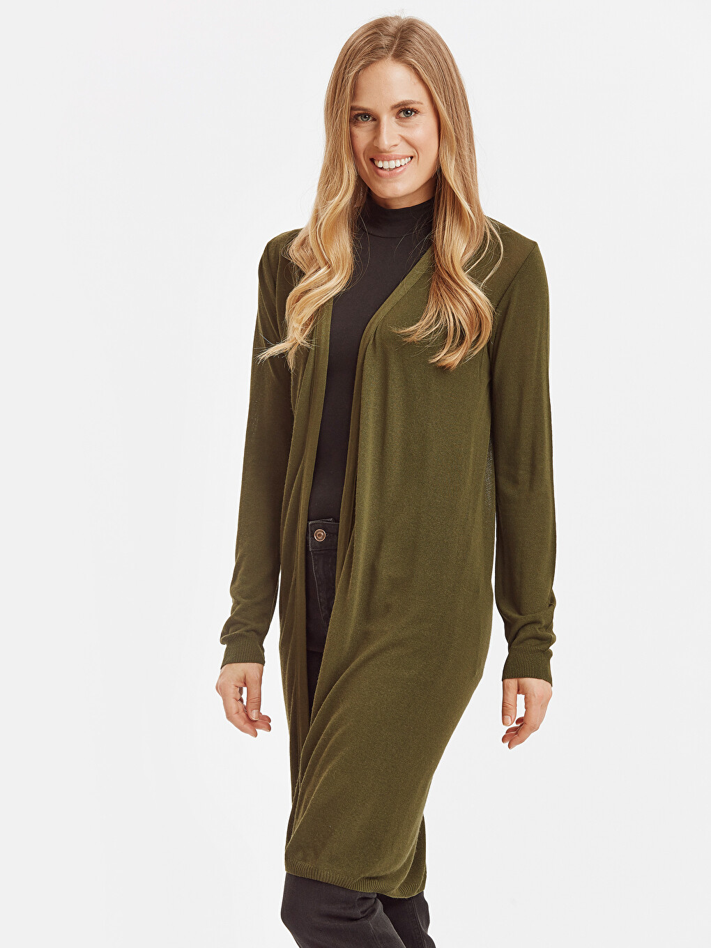 Cardigan Kaki Femme
