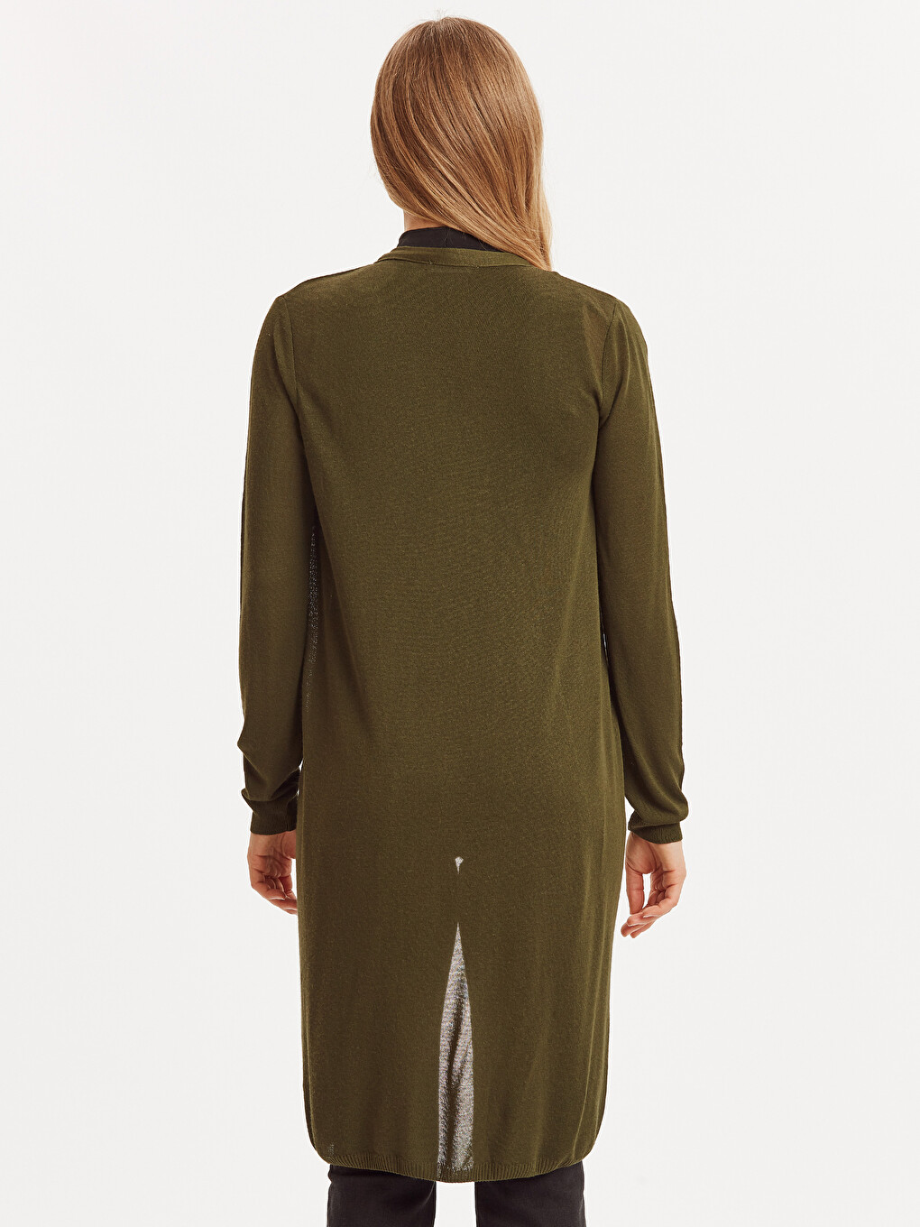 Cardigan Kaki Femme-1