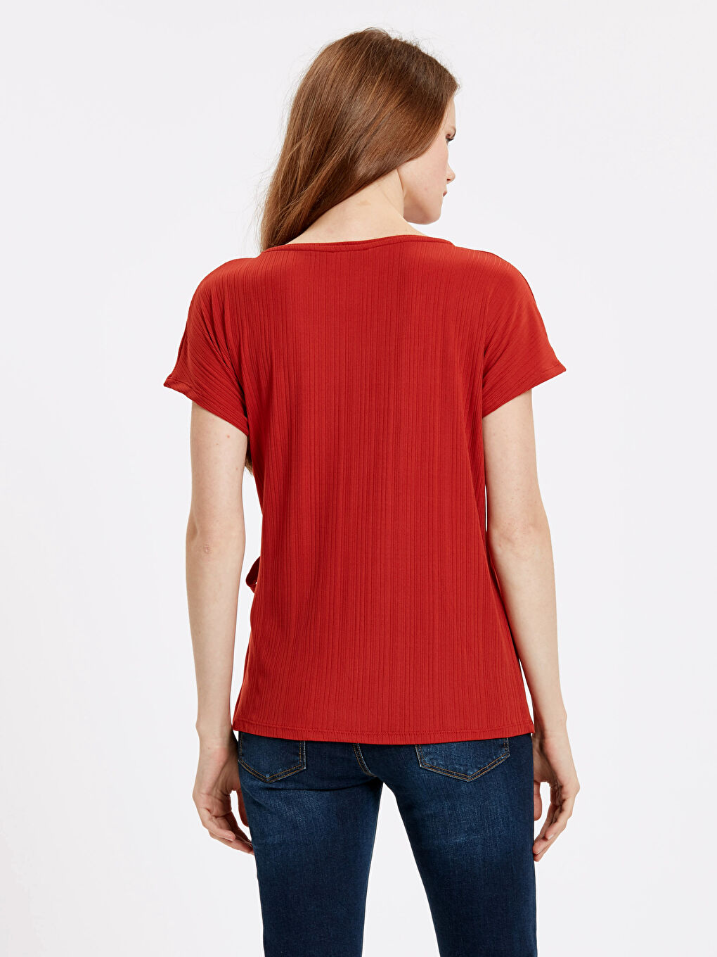 T-shirt ORANGE Femme-1