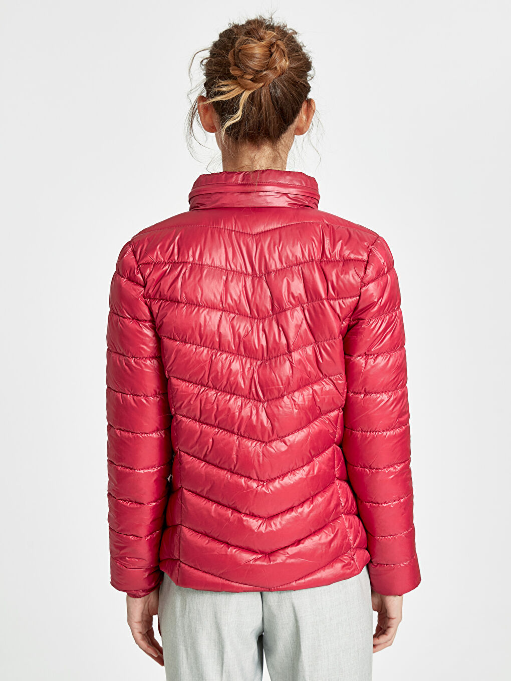 Manteau bouffant FUCHSIA Femme-2