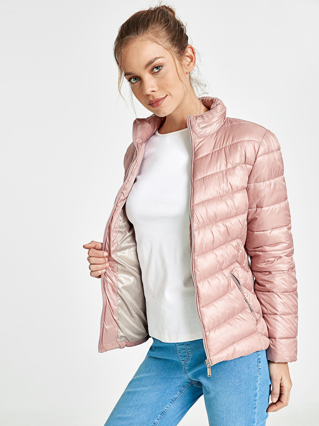 Frau ROSA Steppmantel-1