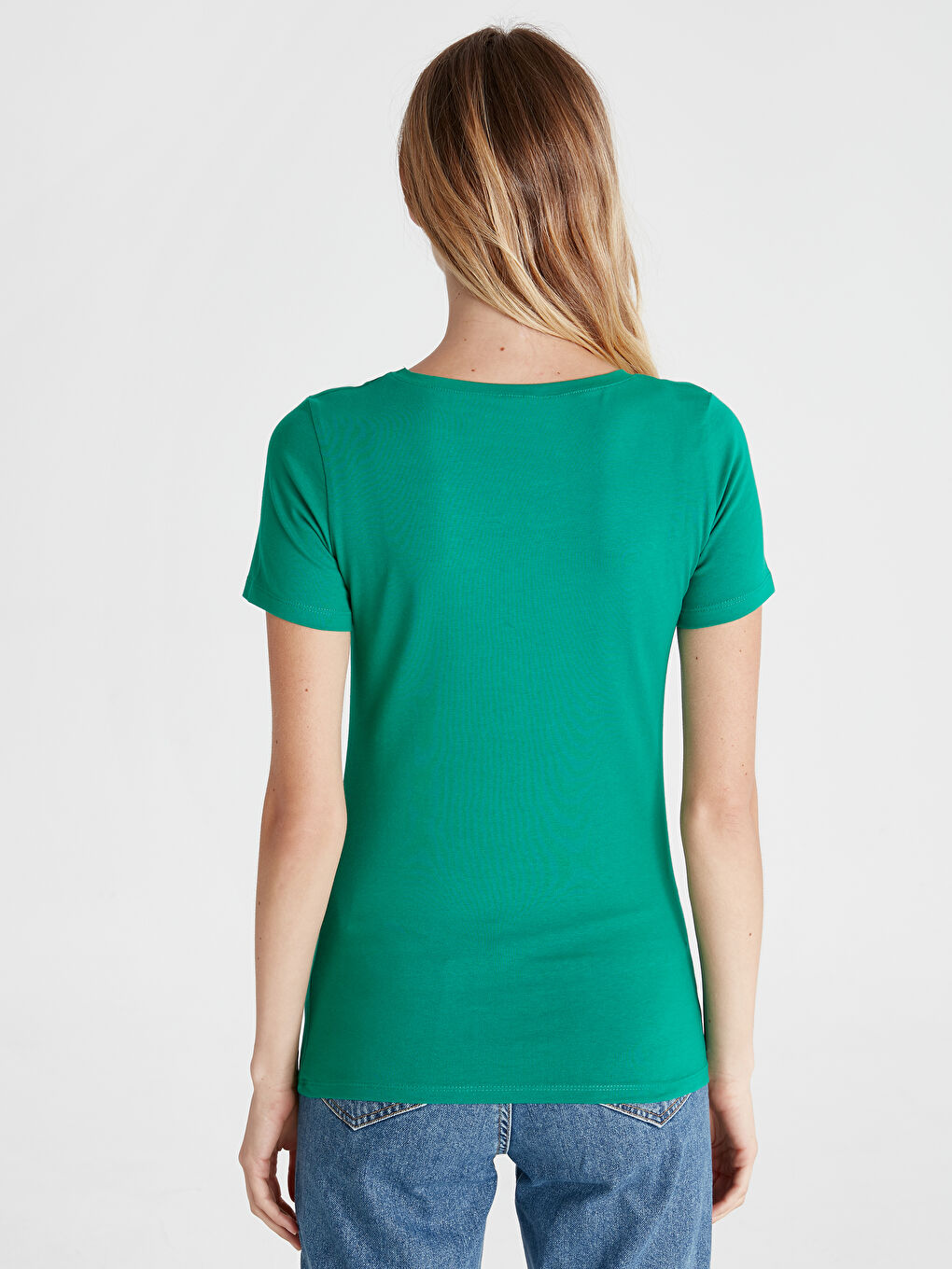 Zümrüt Yeşili Tişört-2