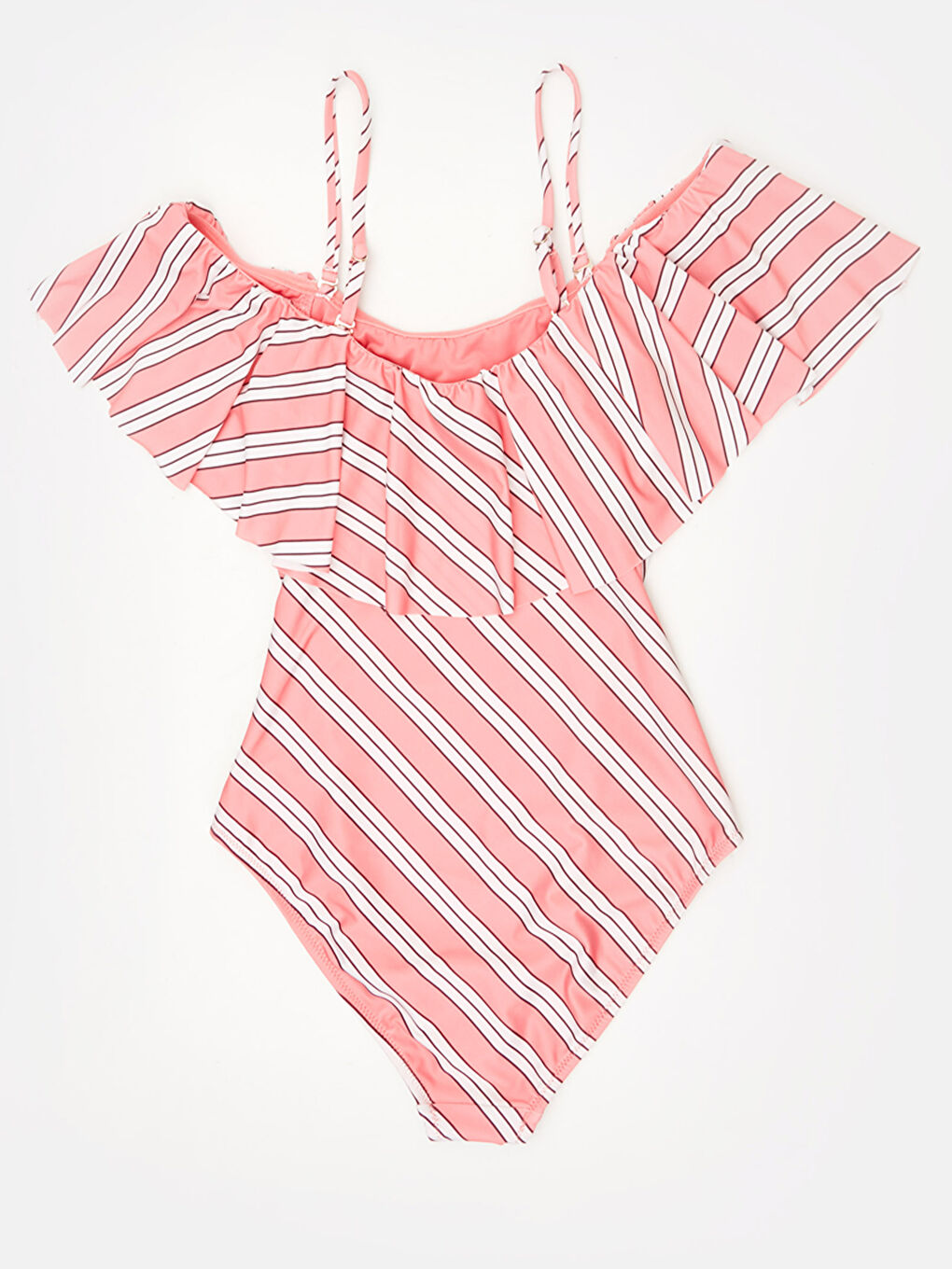 لباس السباحة وردى نساء-1