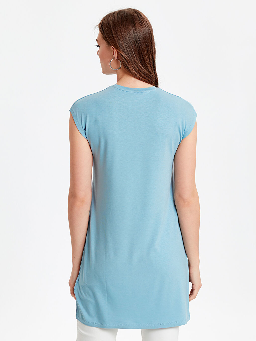 Woman BLUE T-Shirt-1