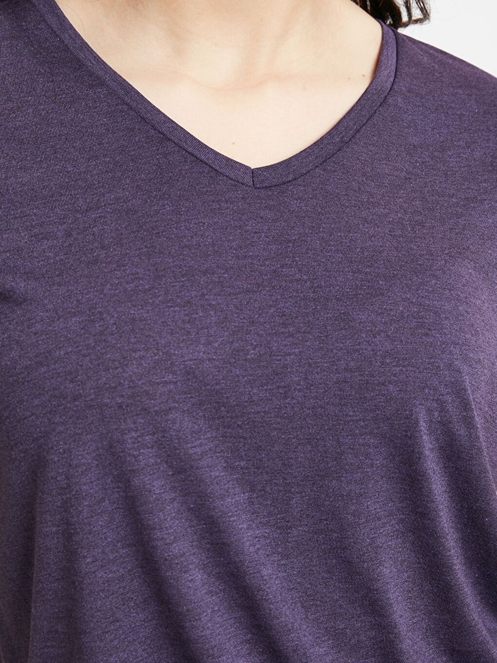 Mor Melanj Tişört-3