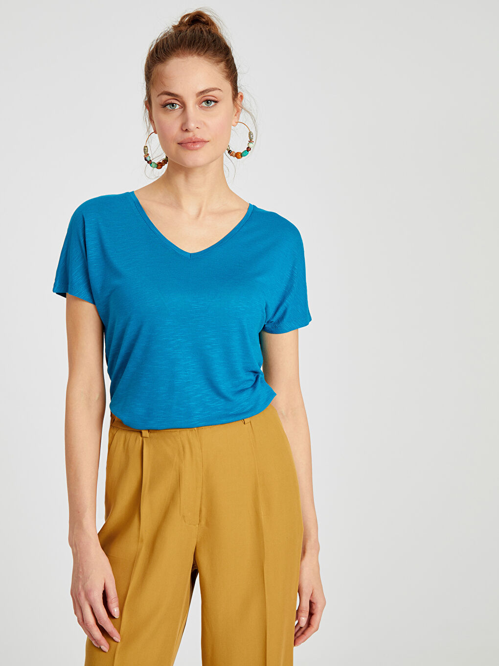 T-shirt TURQUOISE Femme