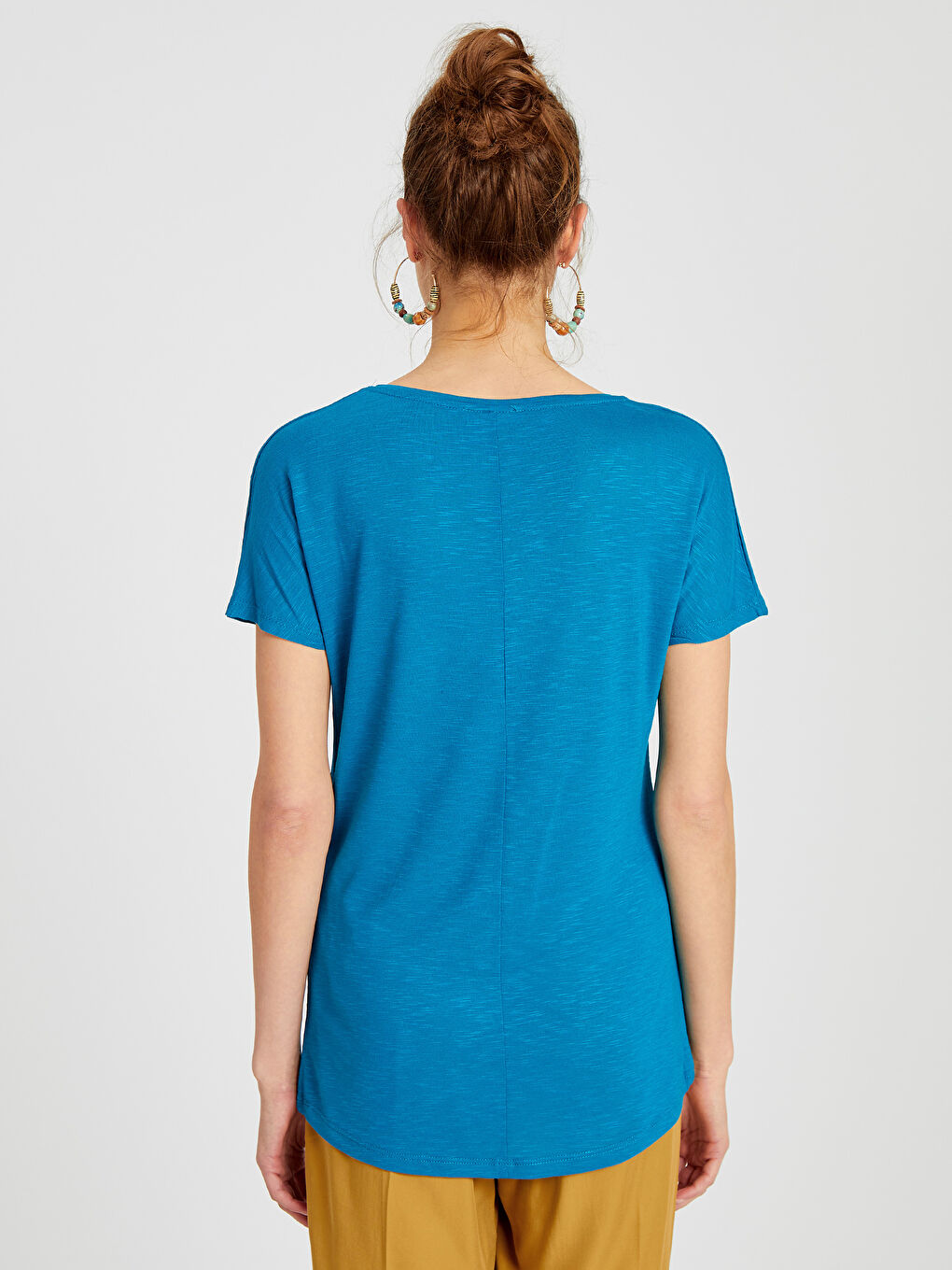 T-shirt TURQUOISE Femme-2
