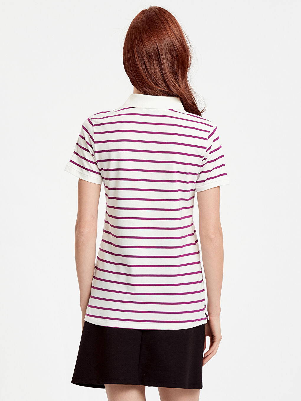 T-shirt VIOLET Femme-1