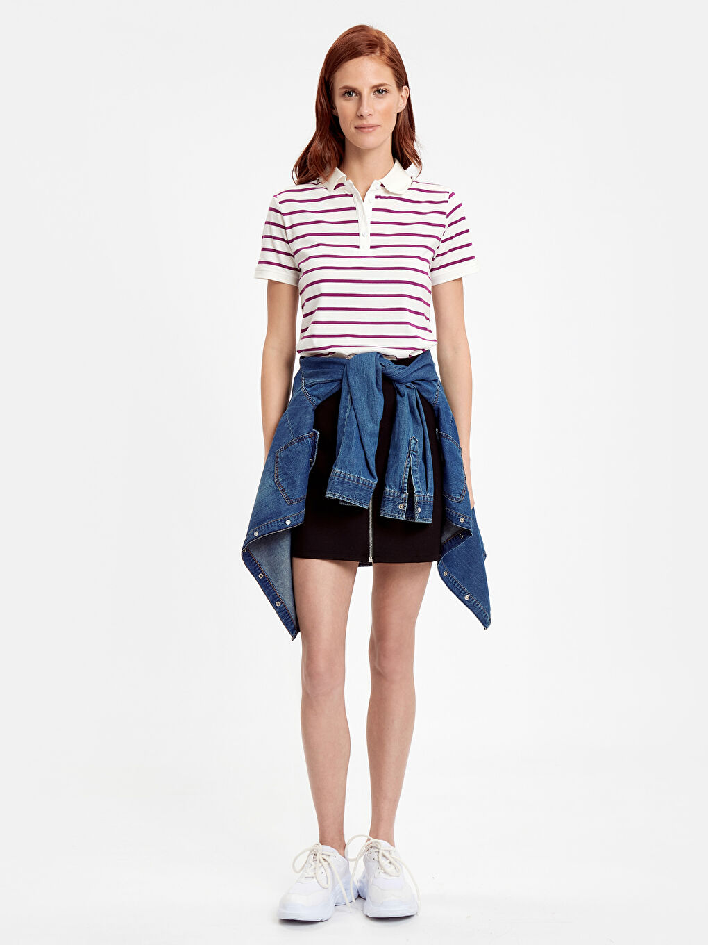 T-shirt VIOLET Femme-2