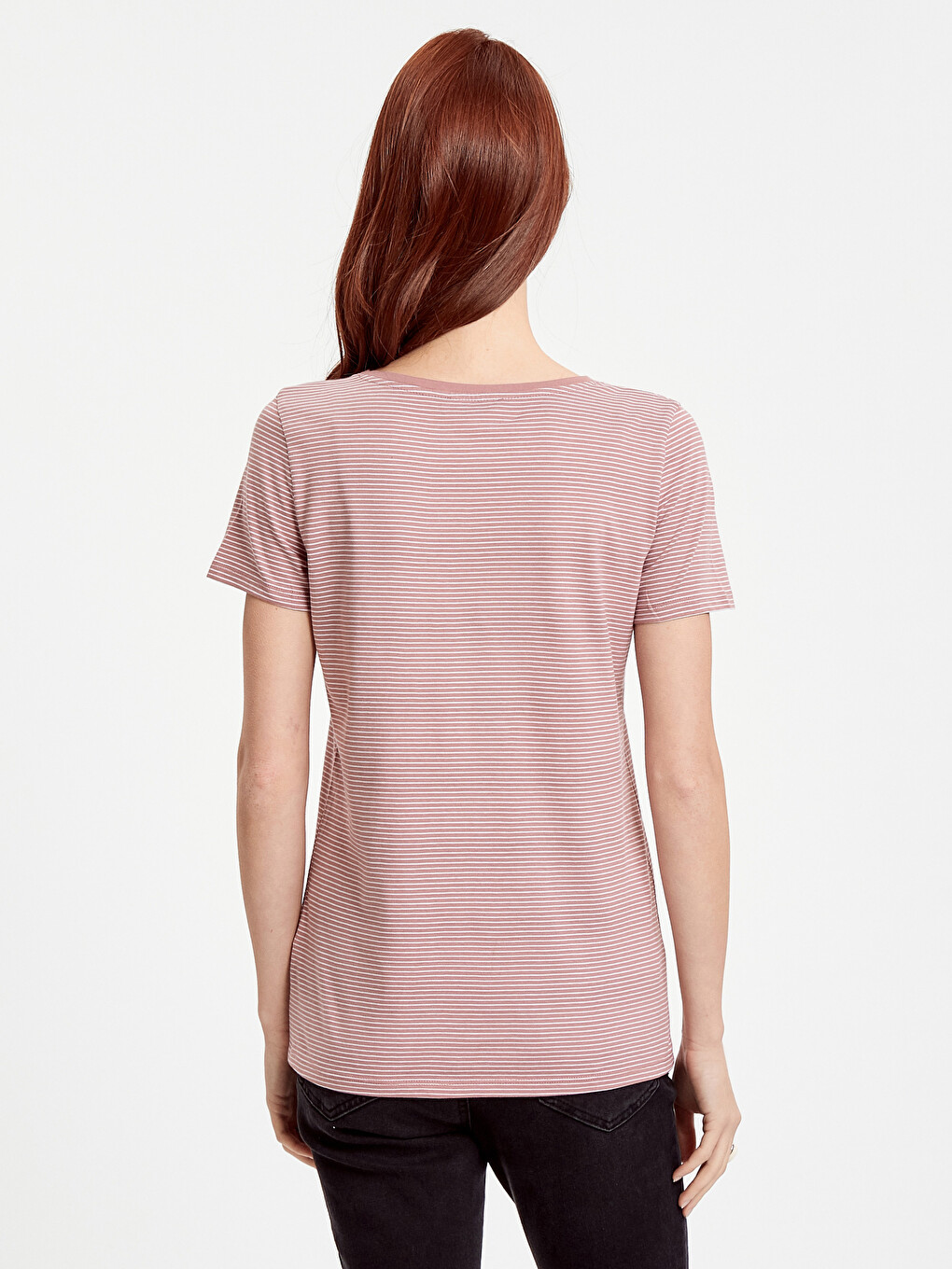 Woman Pink T-shirt-1