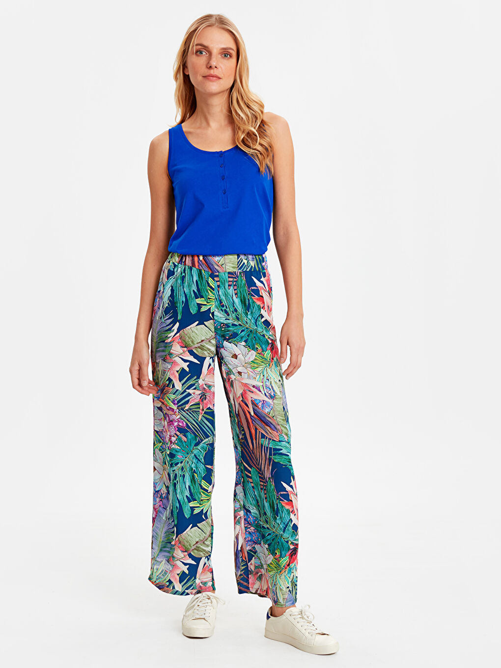 Débardeur BLEU Femme-2