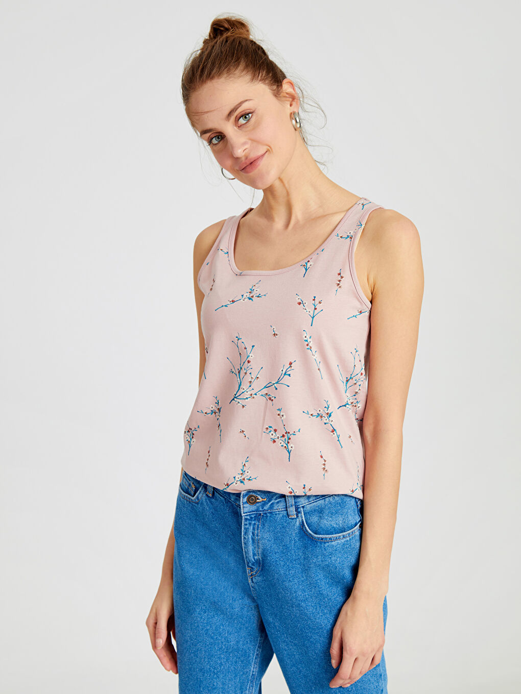 Débardeur BEIGE Femme-1