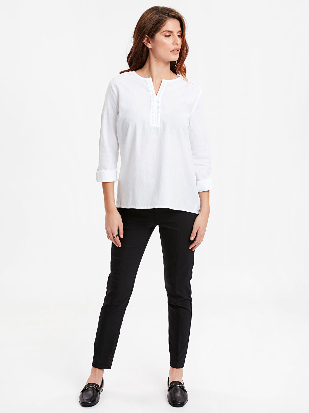 Woman ECRU Blouse-2