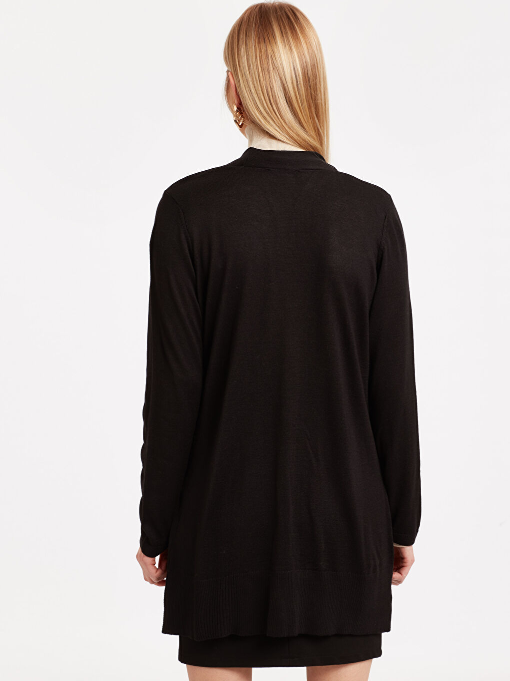 Жінка ЧОРНИЙ Кардиган-1