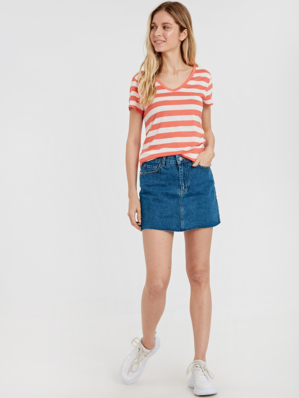 Tricou Portocaliu Femeie-2