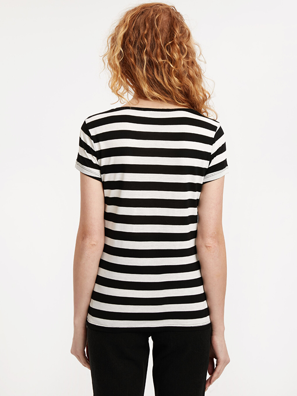Woman Black T-shirt-1