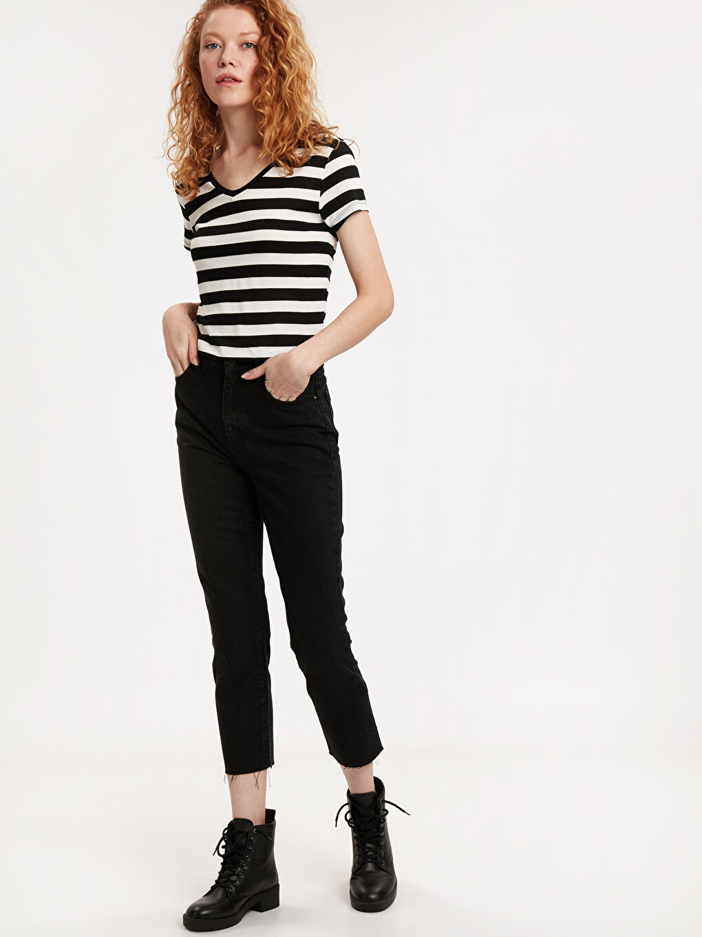 Woman Black T-shirt-2