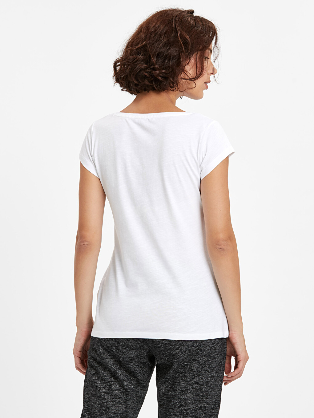 Women Cotton Short Sleeve T-mobile Detail-1