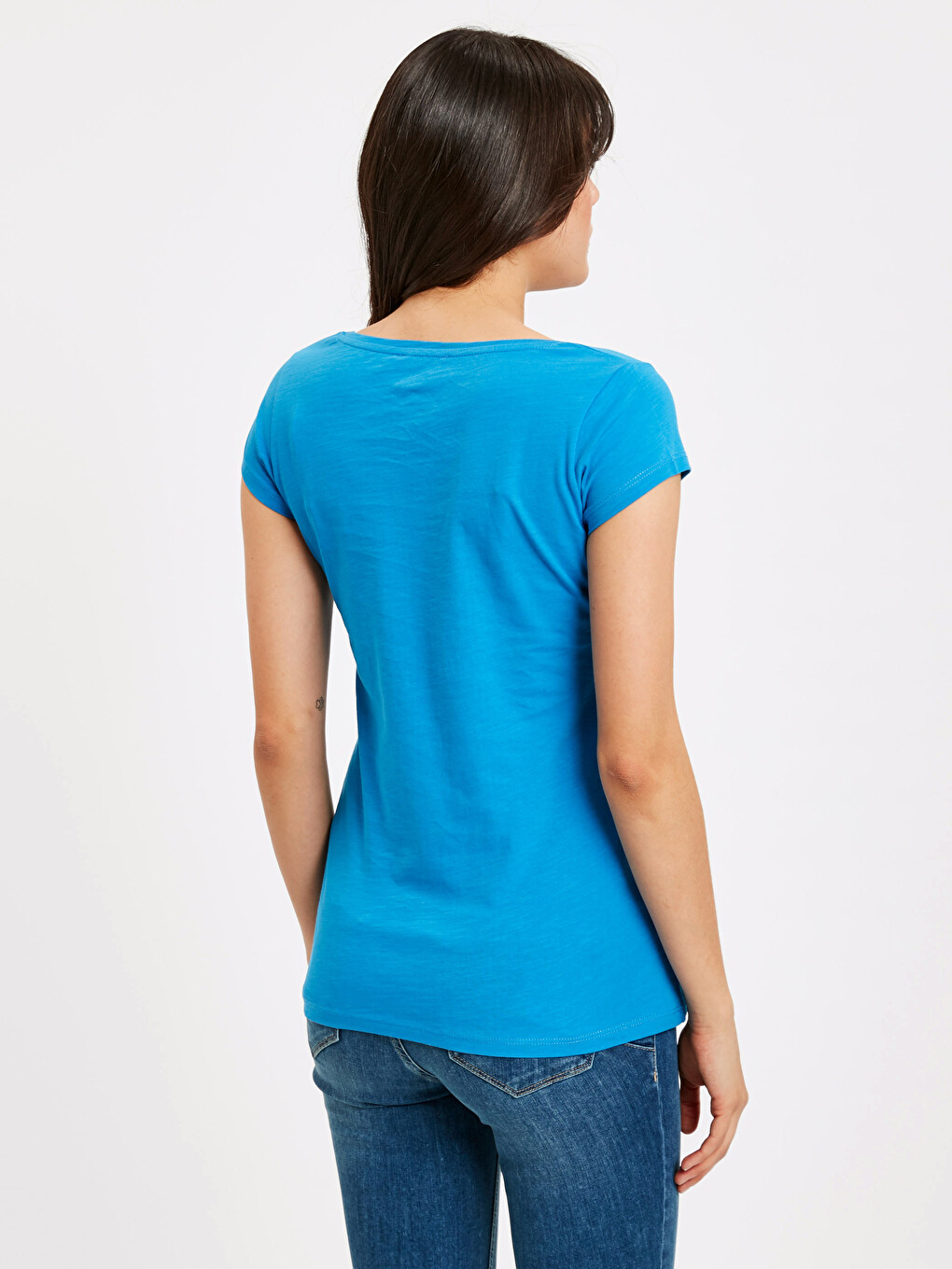 Tricou Albastru Femeie-1
