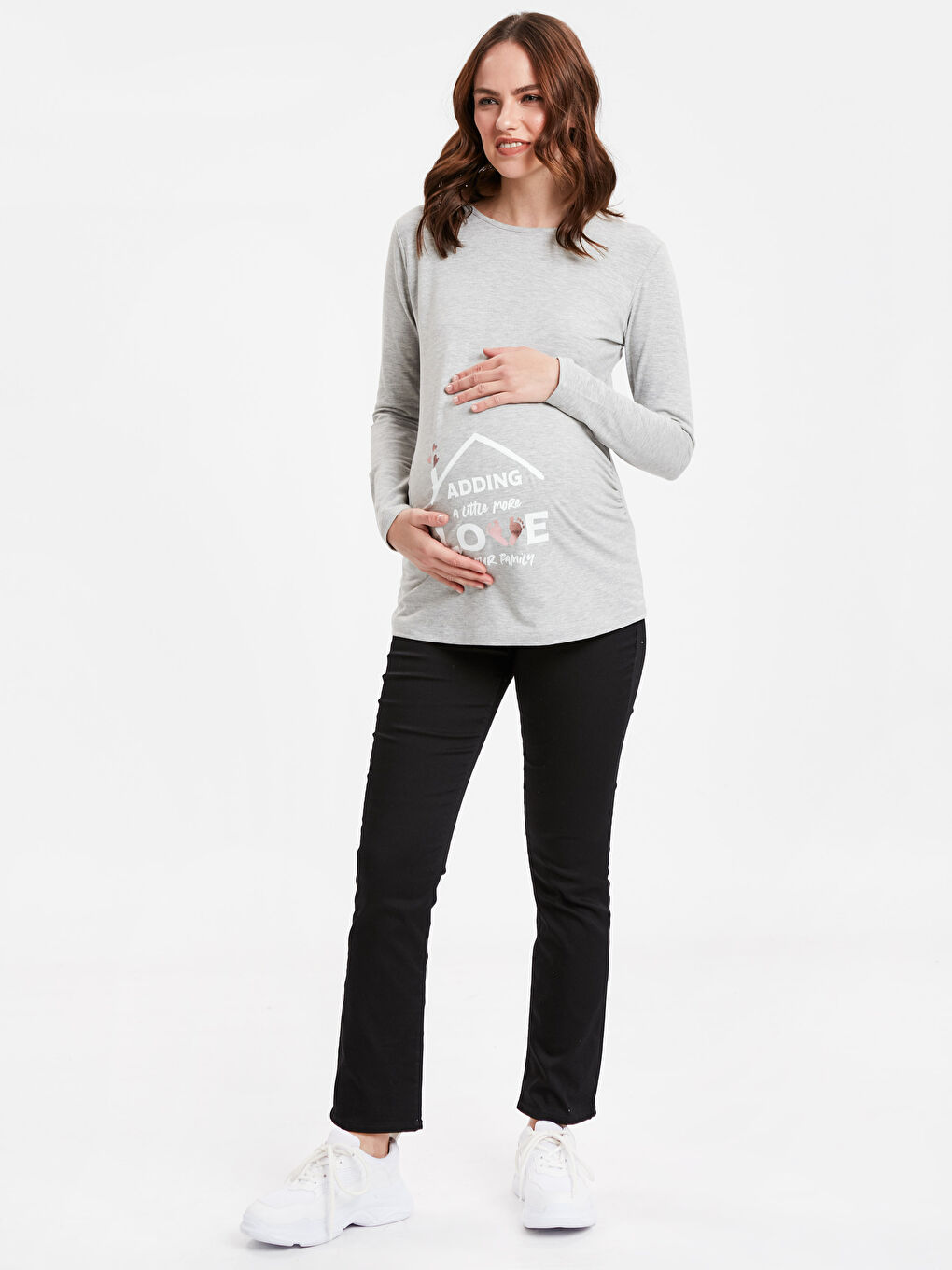 Düz Paça Hamile Pantolon